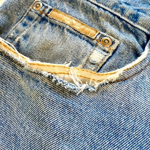 NATURAL ISSUE JEANS  VINTAGE STRAIGHT LEG MEN’S 42” x 32” EUC GREAT CONDI… - Picture 5 of 10